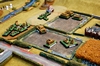 Late-war BlitzkriegCommander game in progress by Dave Fowler (10mm scale)